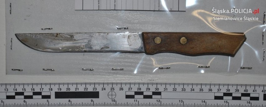 Kłótnia o kobietę w Siemainowicach Śląskich: 40-latek zadał kilkanaście ciosów nożem