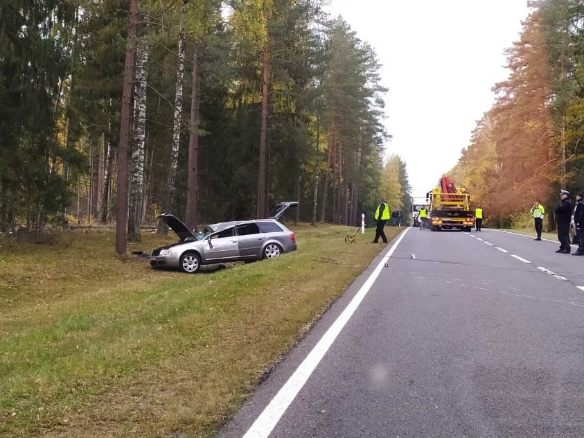 Przechody. Śmiertelny wypadek na drodze krajowej nr 65...