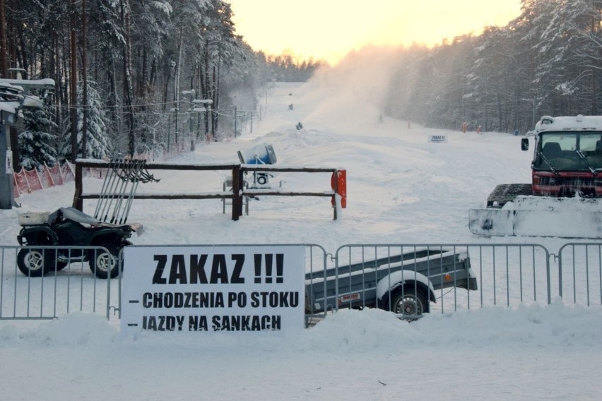 Stoki narciarskie w Świętokrzyskiem pełne śniegu. Co zrobią właściciele stacji ? Zobaczcie zdjęcia i film