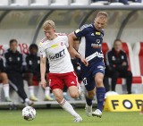 Mateusz Kowalczyk z ŁKS Łódź w Brondby Kopenhaga