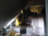 Pożar w mieszkaniu w Słońsku. Jedna osoba została poszkodowana