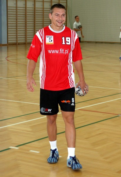 Grzegorz Sobut zdobył w Olsztynie siedem goli.