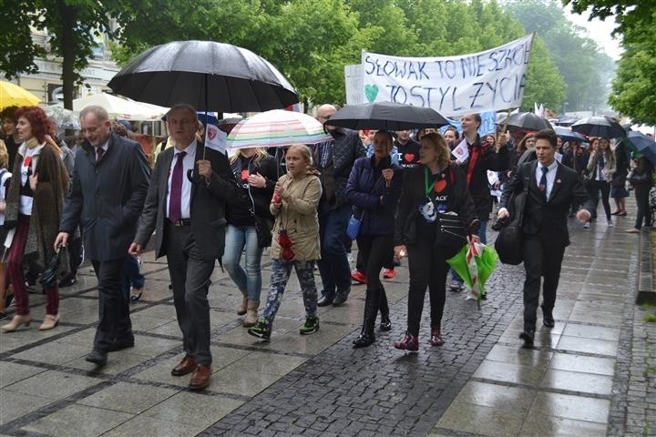 Częstochowa: Protest w obronie I Liceum Ogólnokształcącego...