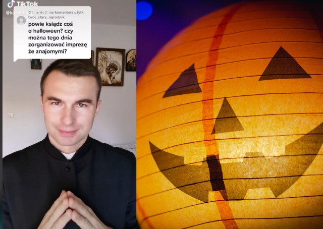 Afera wokół księdza na TikToku. Czy wierzący mogą świętować Halloween?