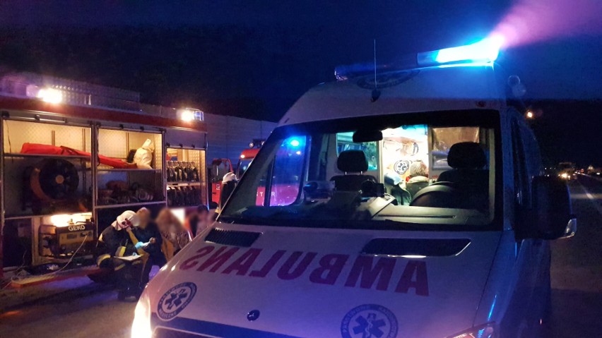 Tragiczny wypadek w Zacharzowicach, w gminie Wielowieś....