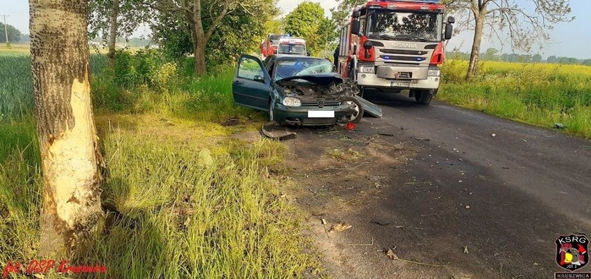 W niedzielny poranek (24 maja) na drodze Szarlej - Karczyn...