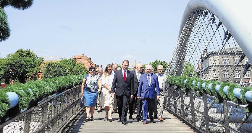 Jacek Bednarz, przewodniczący Podgórza i prezydent Jacek...