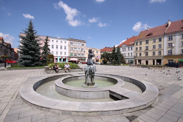 Rynek w Koźlu.