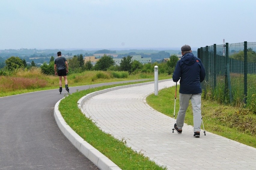 Pętla rowerowa wokół bielskiego lotniska liczy 3 kilometry...