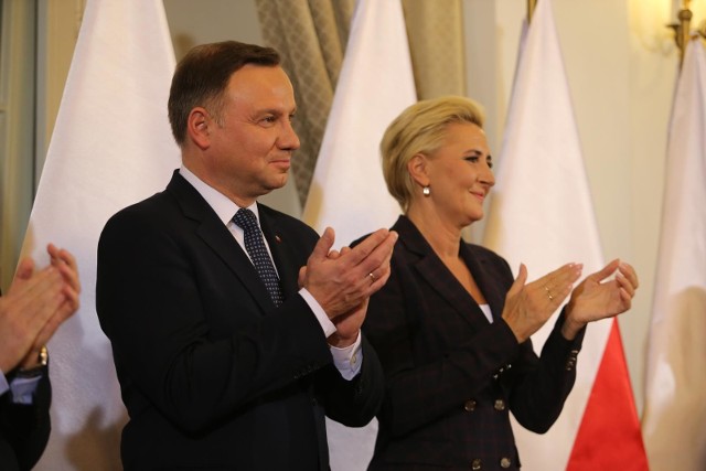 Prezydent Andrzej Duda razem z pierwszą damą przyjechali do Wrocławia