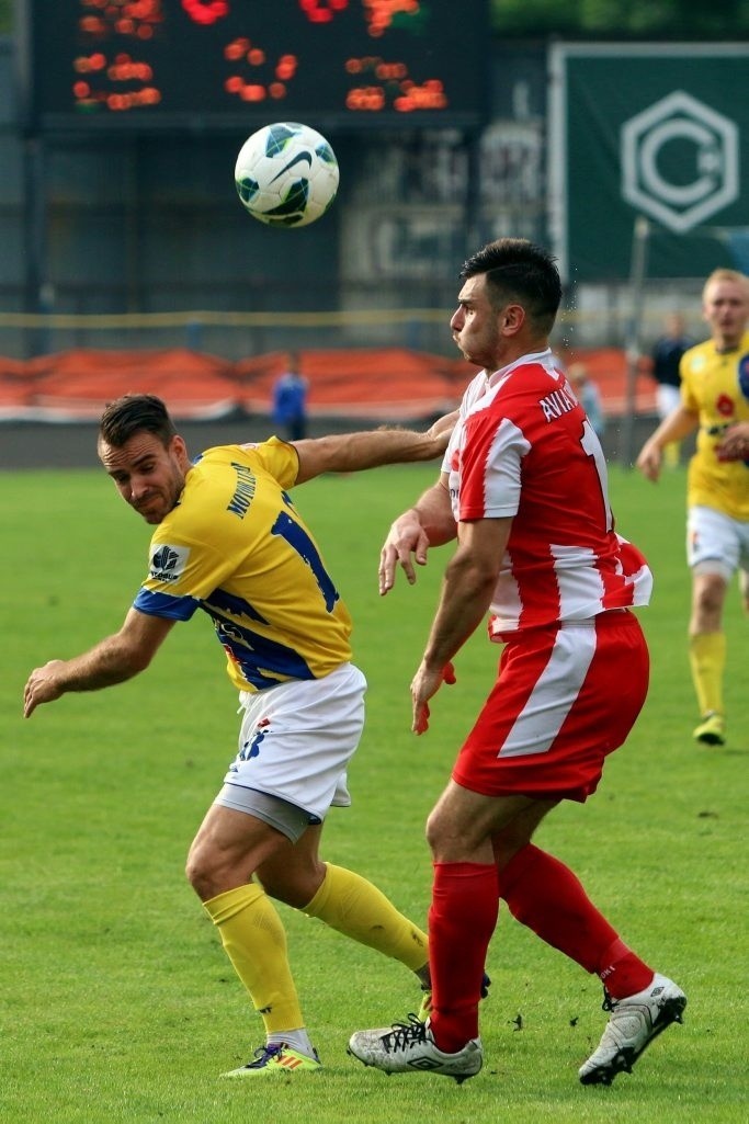 Piłka nożna: Trzecioligowe derby dla Motoru Lublin (ZDJĘCIA)