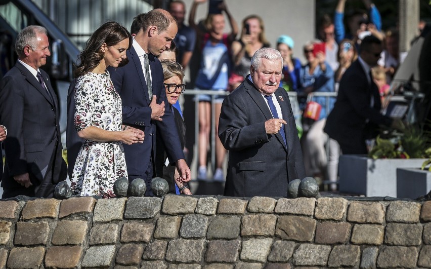 Kate i William w Gdańsku