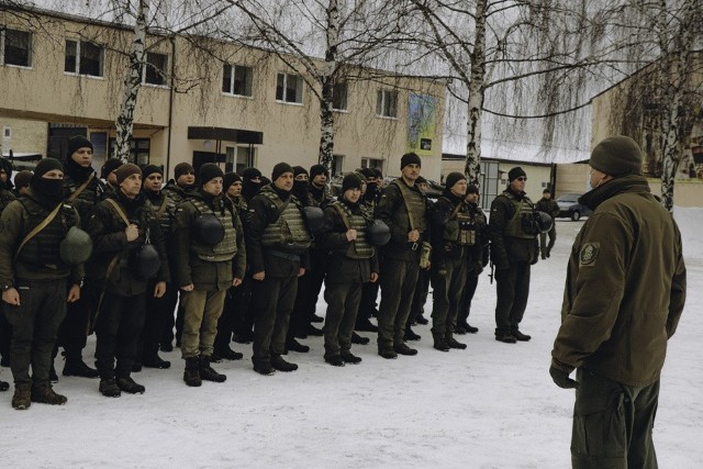 Oddział Gwardii Narodowej Ukrainy z Charkowa