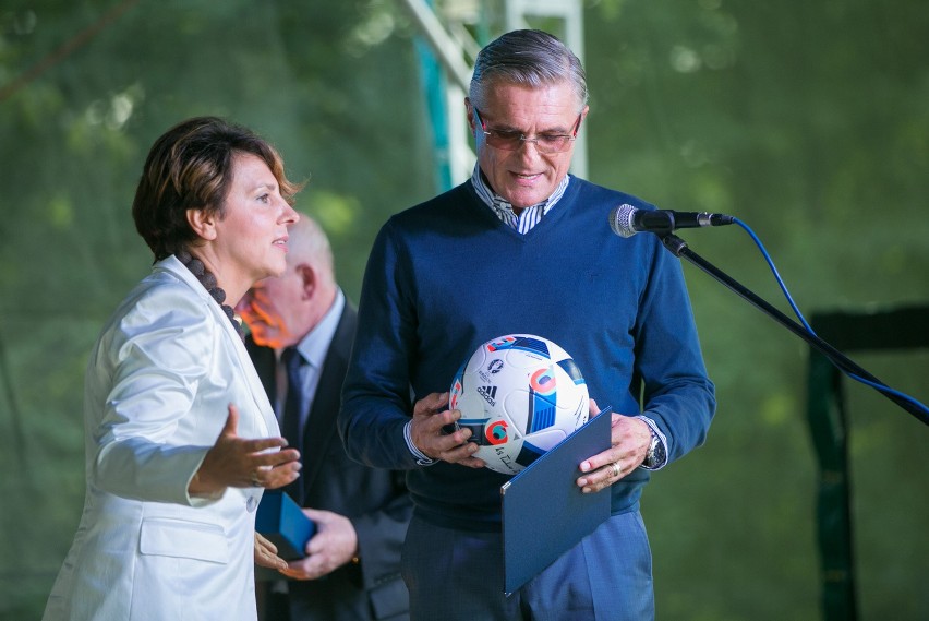 Adam Nawałka w Rudawie podczas  jubileuszu 70-lecia klubu...