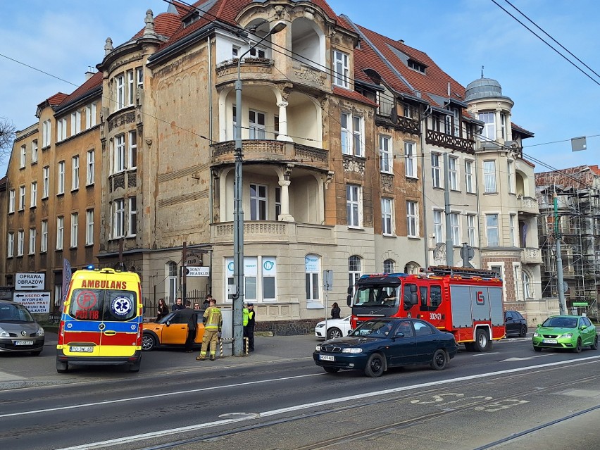 Do kolizji doszło w samym centrum Poznania.
