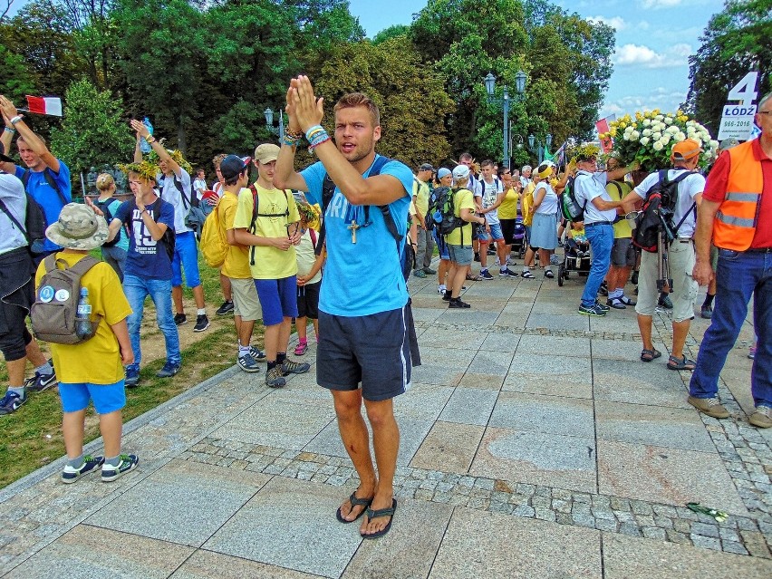 Pielgrzymka Łódzka 2016. Pielgrzymi z Łodzi na Jasnej Górze