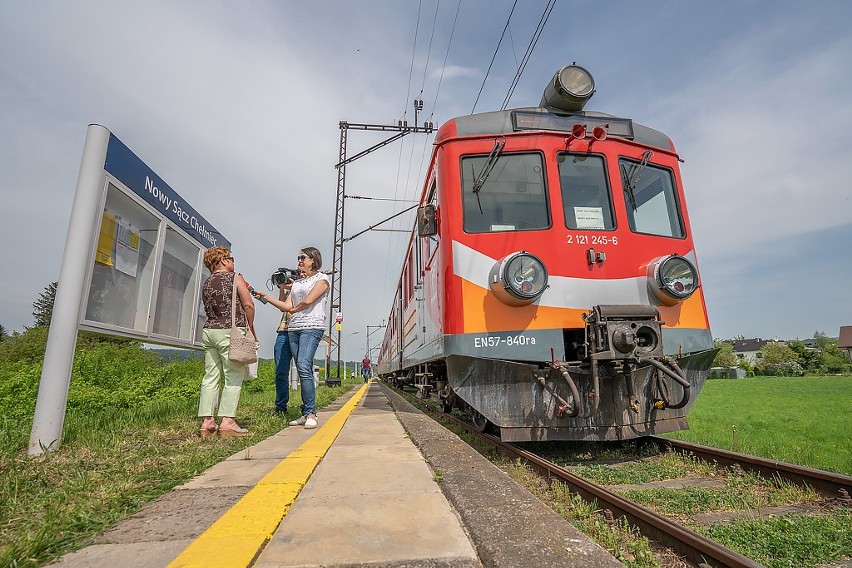 Nowy Sącz. Pierwszy szynobus ruszył na trasę. Regularne kursy rozpocznie 7 maja         