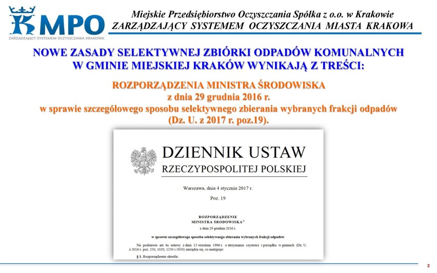 Kraków. Od 1 kwietnia segregacja od nowa. Ogryzki i fusy wyrzucimy osobno