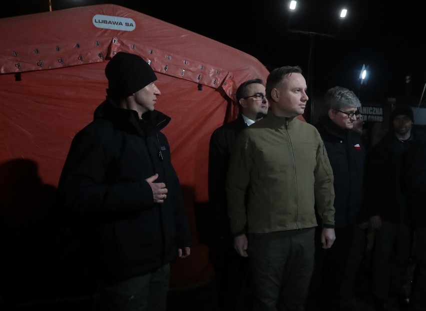 Prezydent Andrzej Duda odwiedził polsko-niemieckie przejście...