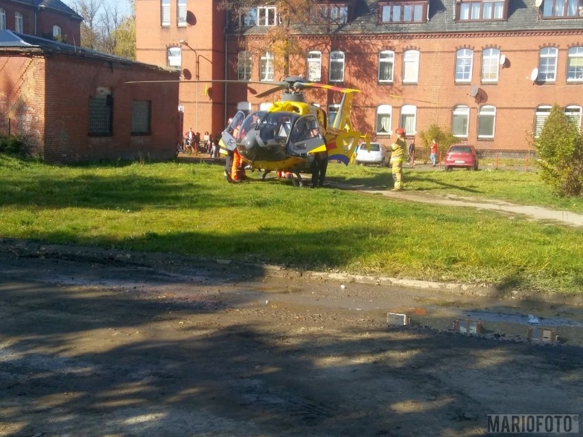 Brzeg: Niemowlak został poparzony gorącym napojem. Na miejscu lądowało LPR