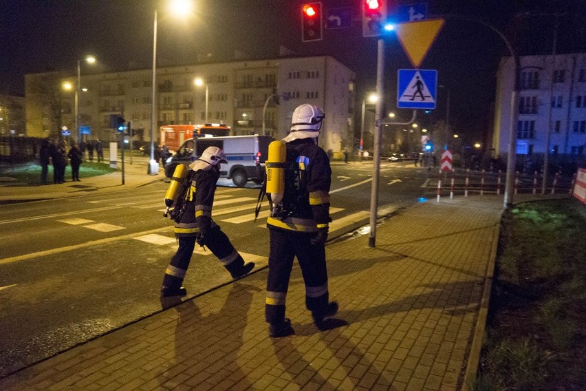 Pożar Młyna Szancera w Tarnowie.