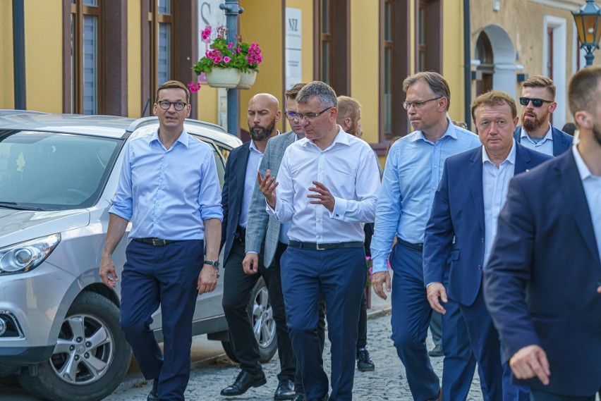 Wizyta premiera Morawieckiego w Starym Sączu