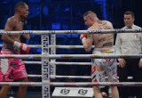 "Ostrołęcki Taran" zdał ważny test. Przemysław Zyśk wygrał na gali KnockOut Boxing Night 19 w Ostrołęce