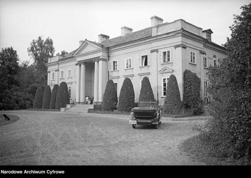Pałac w Nawrze koło Torunia - 1936 rok