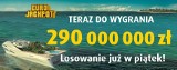 EUROJACKPOT WYNIKI 24.01.2020. Padła wygrana Eurojackpot 24 stycznia 2020? Kumulacja 290 mln zł rozbita? [Eurojackpot numery]