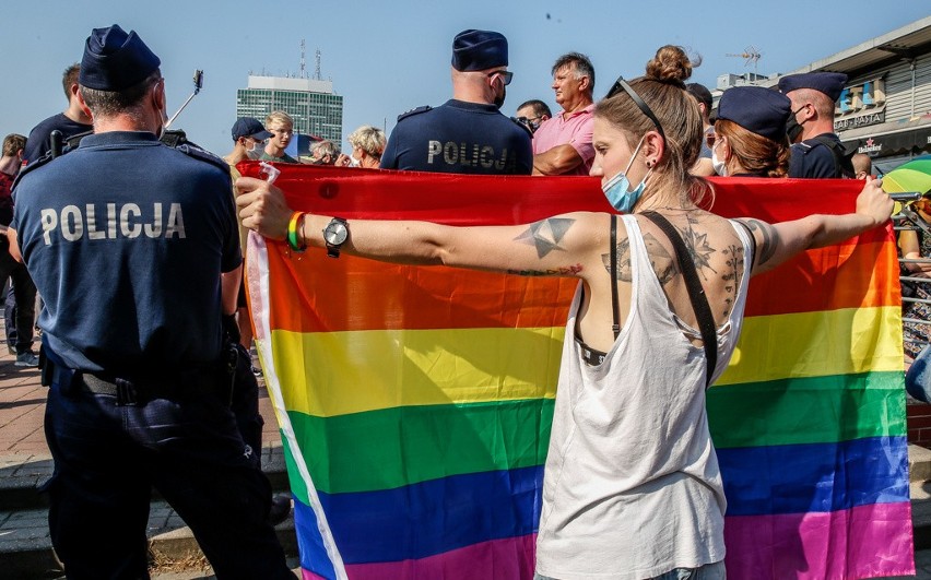 Manifestacja „Przeciwko przemocy władzy” w Gdańsku...