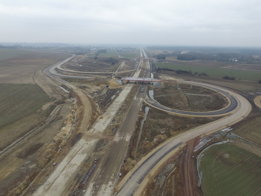 Budowa autostrady A1, odcinek I. Luty 2019