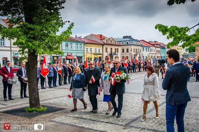 Obchody 228 Rocznicy Uchwalenia Konstytucji 3 Maja w Olkuszu.