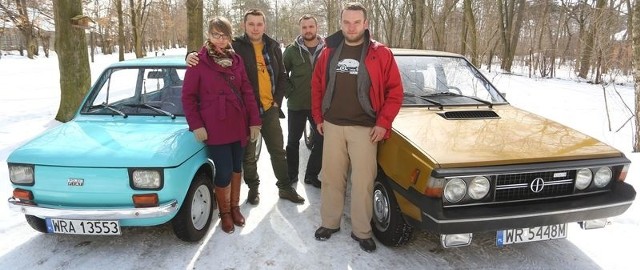 Na szaloną wyprawę zdecydowała się czwórka przyjaciół z Radomia (od lewej): Kasia, Bartek, Rafał i Piotrek.