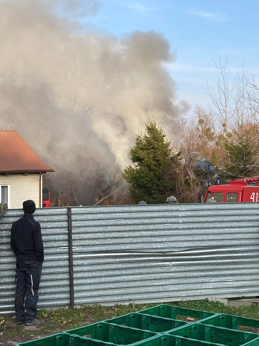 Lubelskie. Tragiczny finał pożaru budynku mieszkalnego w Horodle. Strażacy znaleźli zwęglone ciało