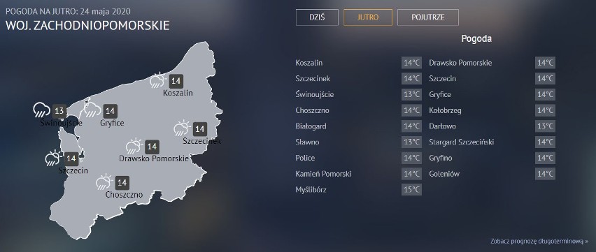 Pogoda nad morzem na weekend. Czy będzie okazja do spacerów? [KAMERKI, WIDEO, MAPY]