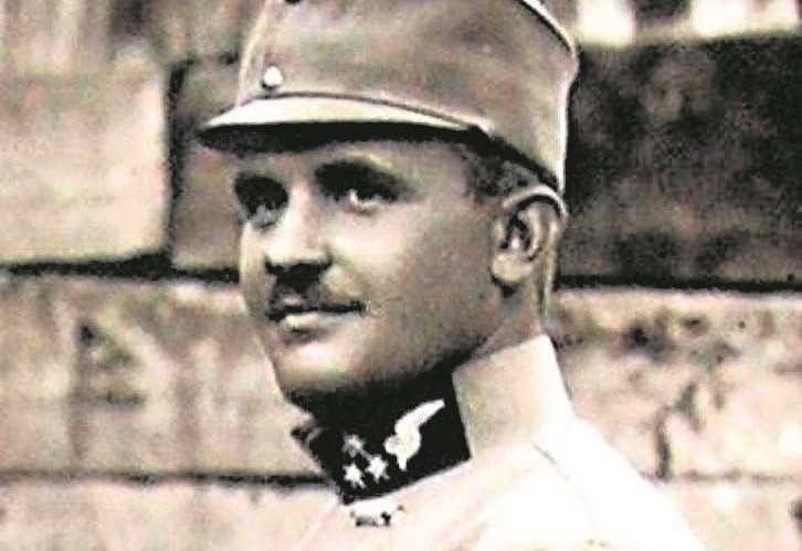 Leopold Lojka, zdjęcie z okresu służby wojskowej