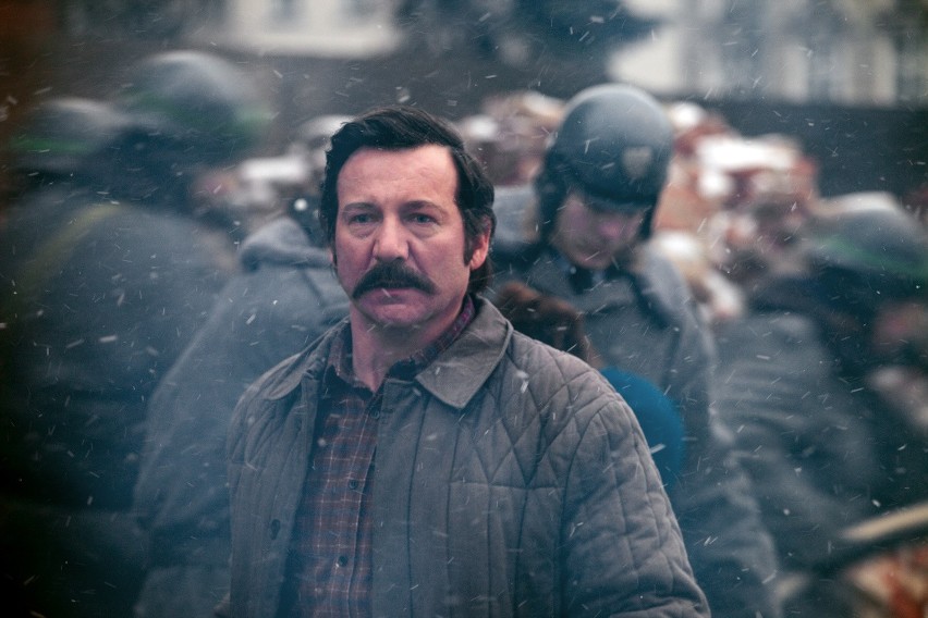 Kadr z filmu Wałęsa. Człowiek z nadziei