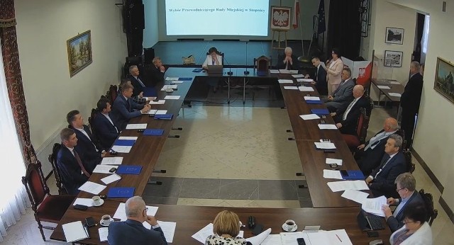 Pierwsza sesja Rady Miejskiej Stopnicy kadencji 2024-2029.