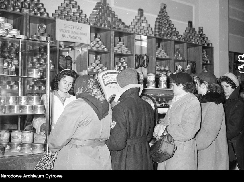 Zakupy i sklepy w latach 60. i 70. ubiegłego wieku