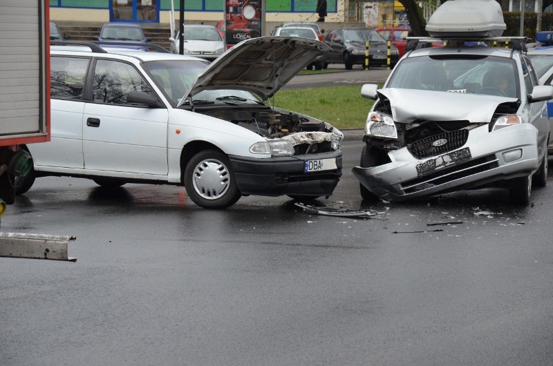 Wypadek koło Pasażu Zielińskiego