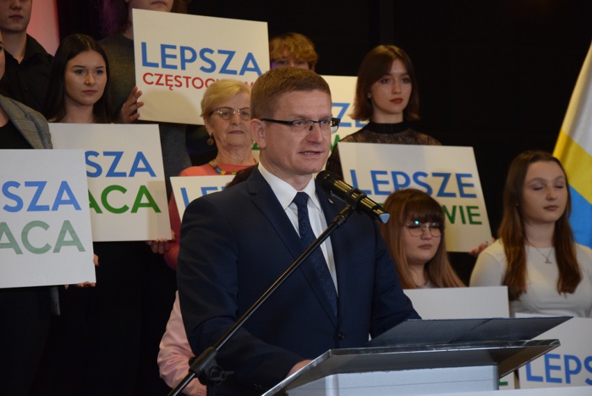 Krzysztof Matyjaszczyk, prezydent Częstochowy, oficjalnie...