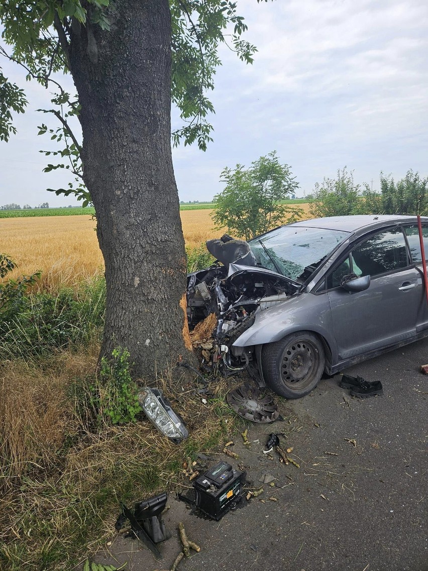 30 czerwca doszło do wypadku na trasie między Kobylinem a...
