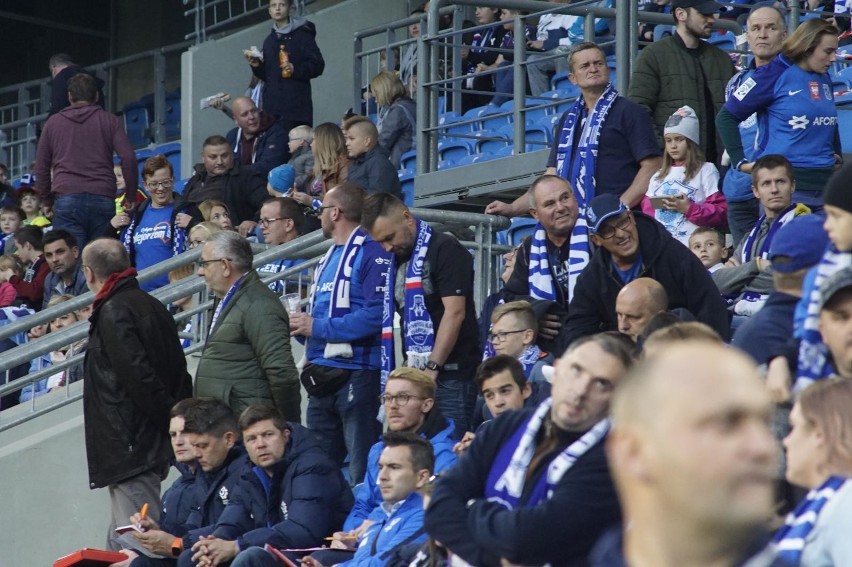 Mecz Lech Poznań - Miedź Legnica (2:1) obserwowało na żywo...