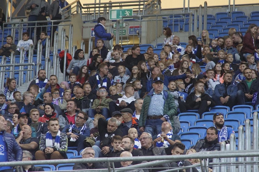 Mecz Lech Poznań - Miedź Legnica (2:1) obserwowało na żywo...