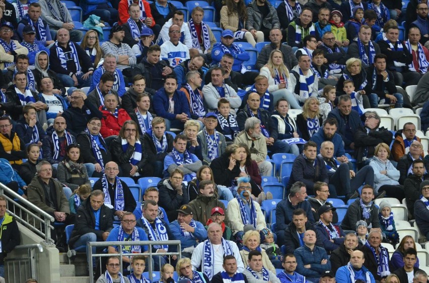 Mecz Lech Poznań - Miedź Legnica (2:1) obserwowało na żywo...