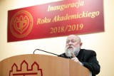 Profesor Bralczyk wygłosił wykład o mówieniu i pisaniu na inauguracji roku akademickiego UTP [zdjęcia]