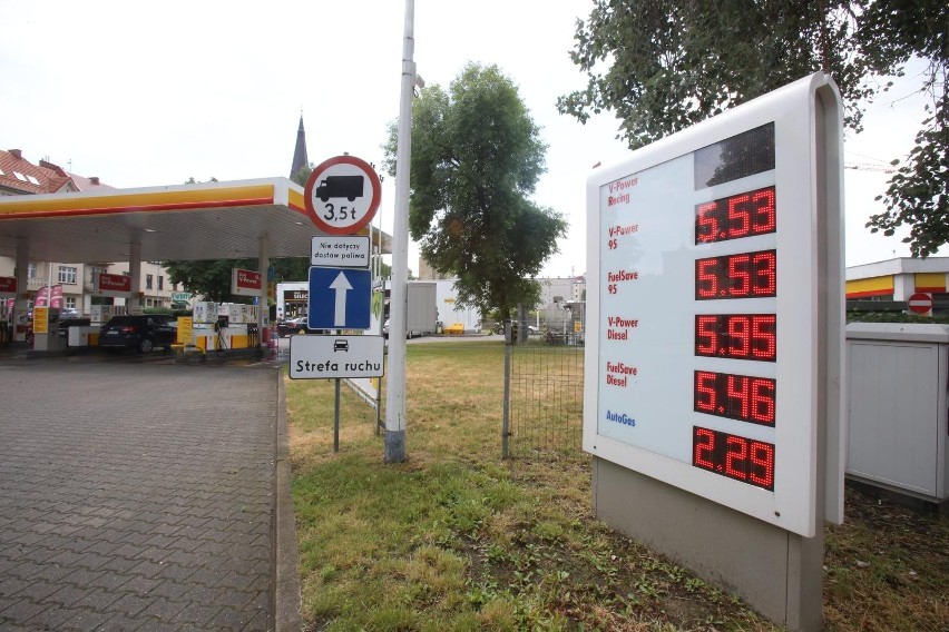 Stacja Shell w Katowicach...