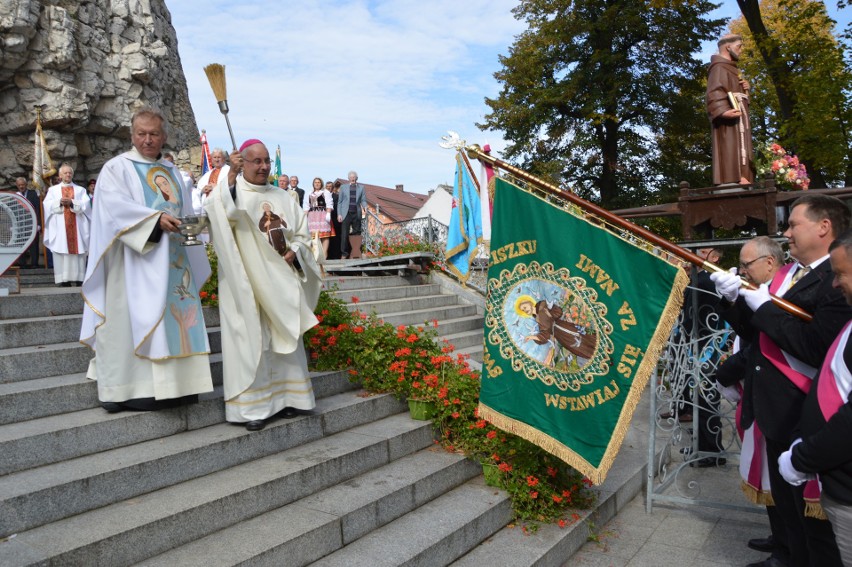 Pielgrzymka hodowców gołębi na Górę św. Anny