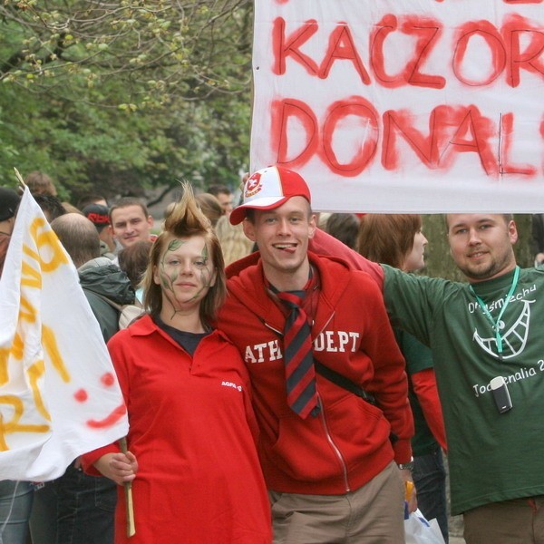 Tak bawili się studenci podczas ubiegłorocznych juwenaliów.