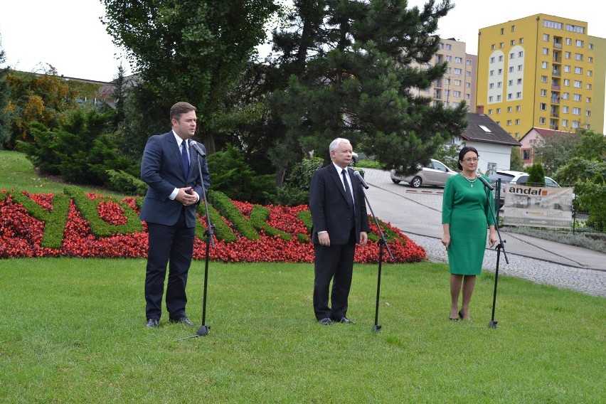 Jarosław Kaczyński w Rybniku